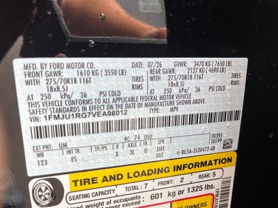 2027 Ford Expedition Tremor