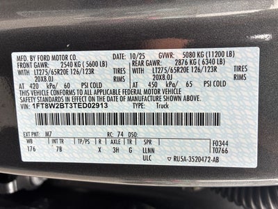 2026 Ford F-250SD Platinum