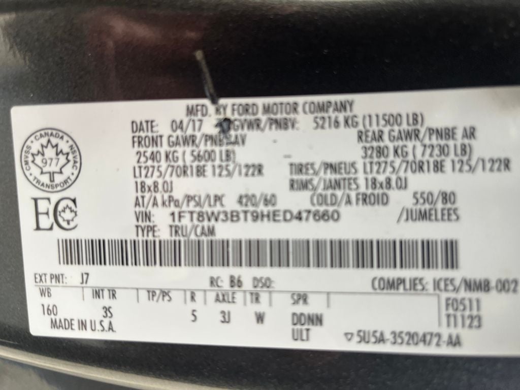 2017 Ford F-350SD XLT