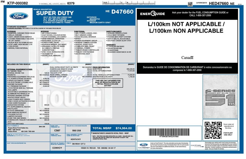 2017 Ford F-350SD XLT