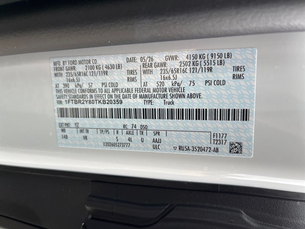 2026 Ford Transit-250 Base