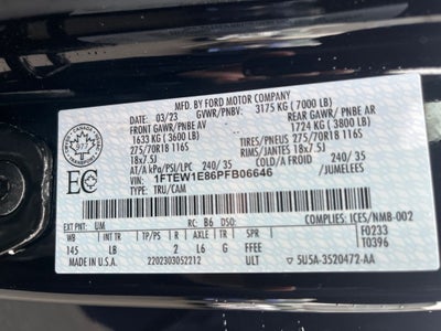 2023 Ford F-150 Tremor