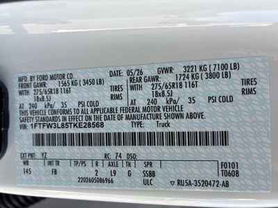 2026 Ford F-150 XLT
