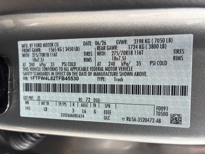 2026 Ford F-150 Tremor