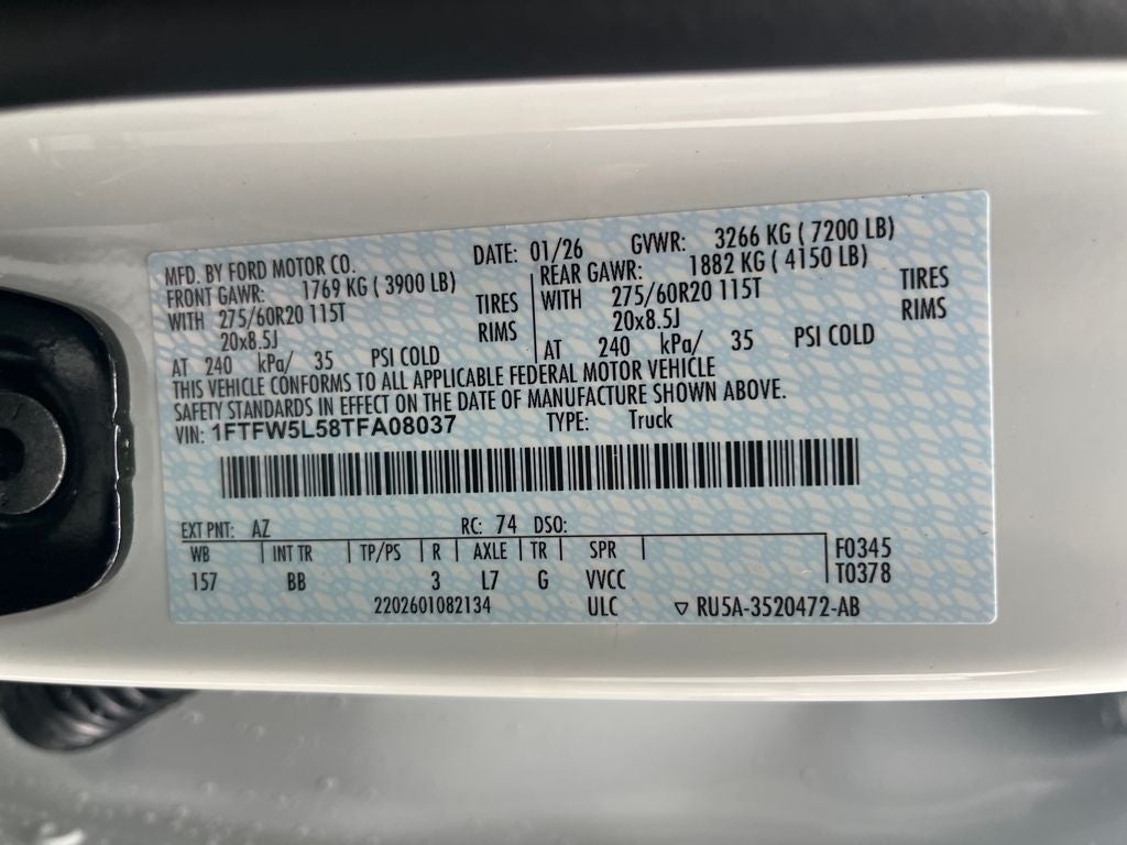 2026 Ford F-150 Lariat