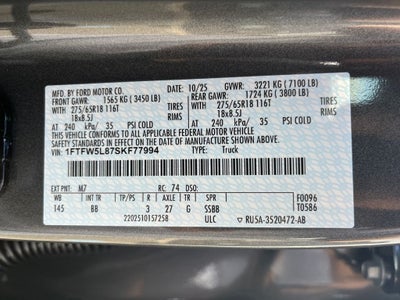 2025 Ford F-150 Lariat