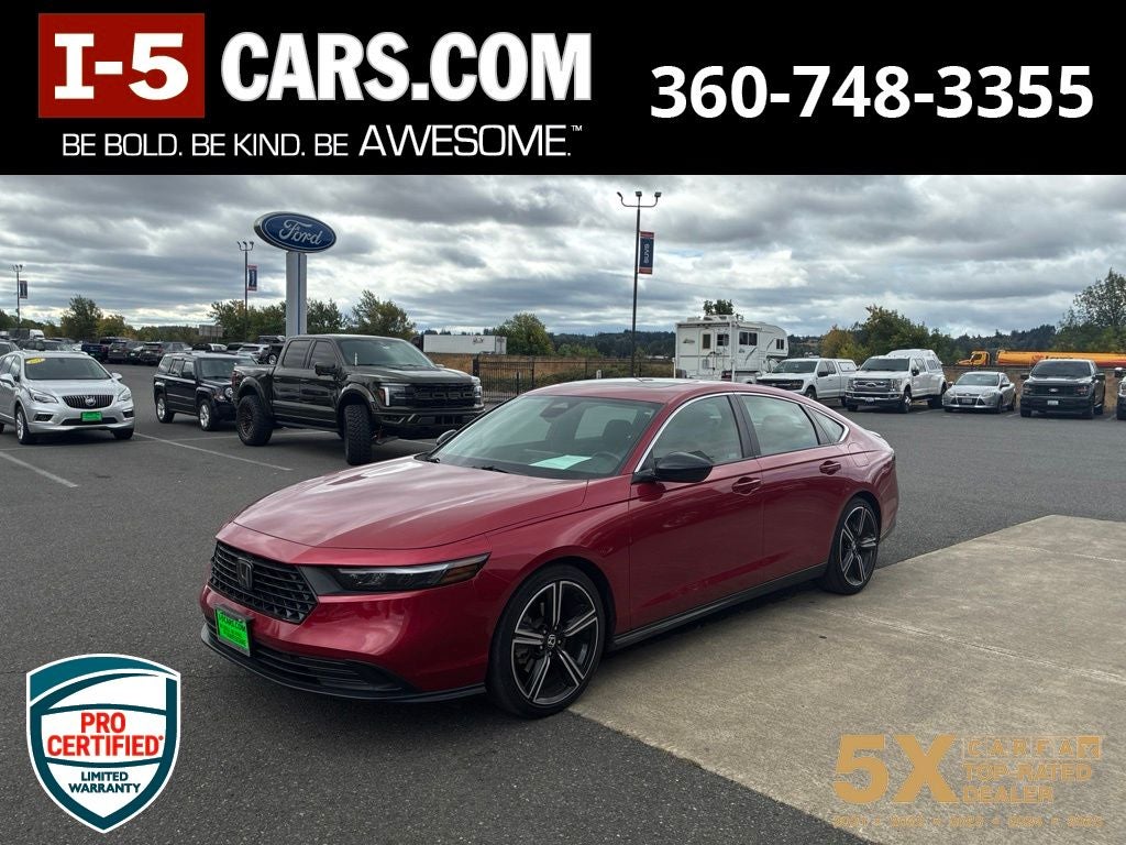 2024 Honda Accord Hybrid Sport