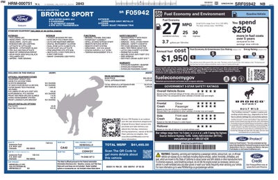 2025 Ford Bronco Sport Outer Banks