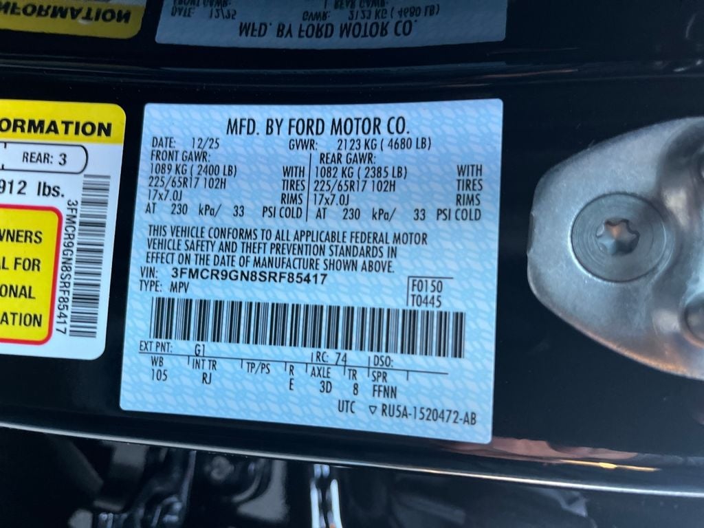 2025 Ford Bronco Sport Heritage