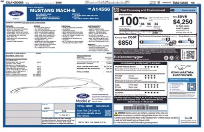 2026 Ford Mustang Mach-E Select