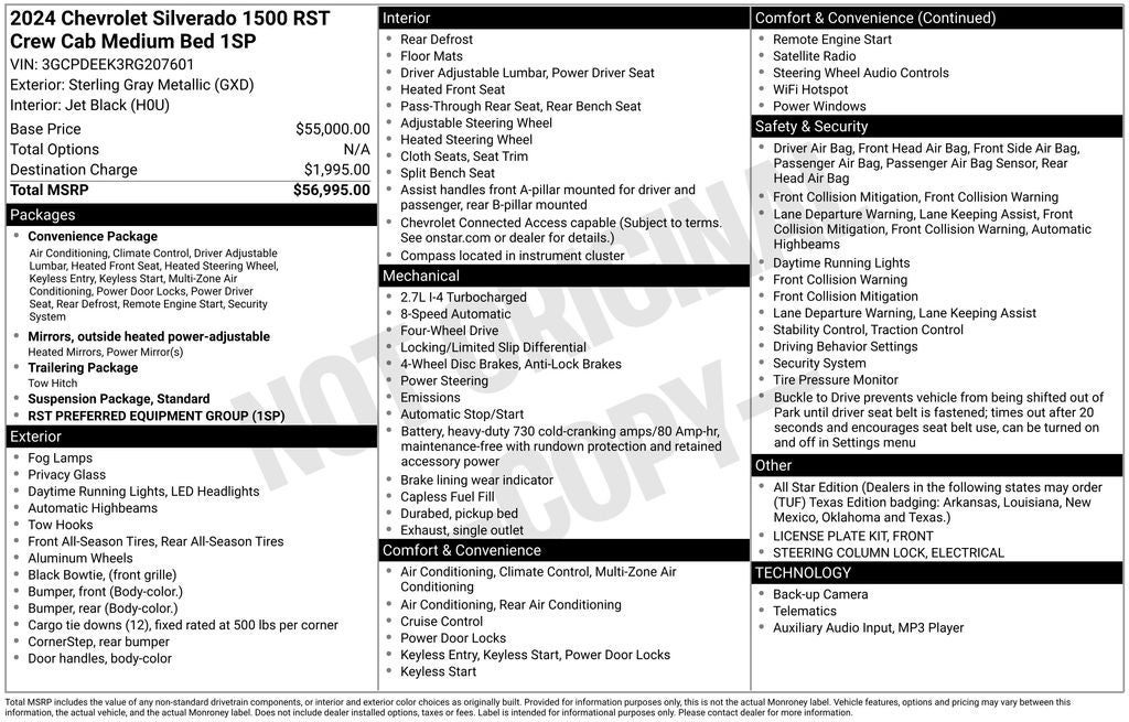 2024 Chevrolet Silverado 1500 RST
