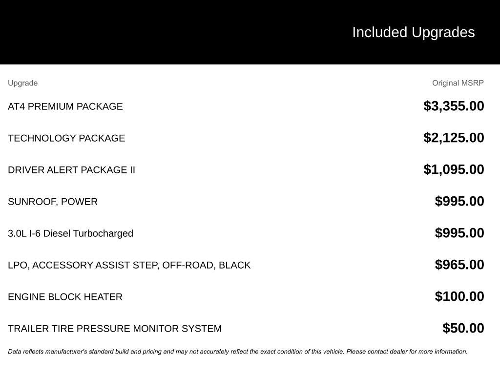 2020 GMC Sierra 1500 AT4