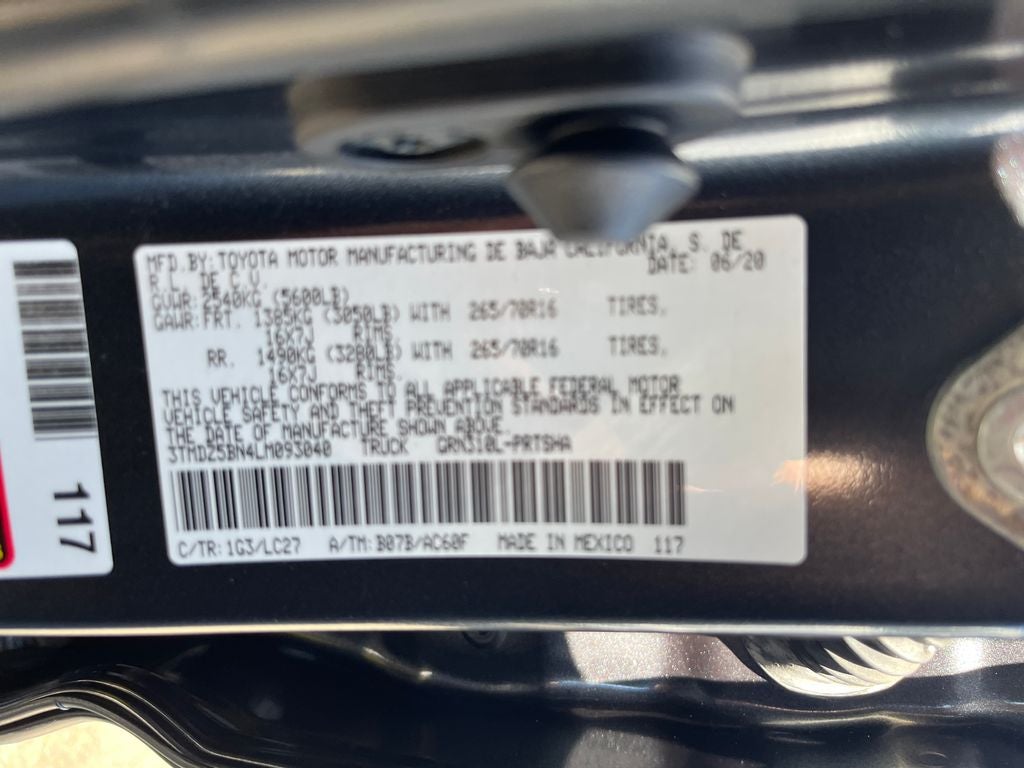 2020 Toyota Tacoma TRD Off-Road V6