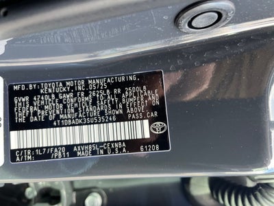 2025 Toyota Camry LE