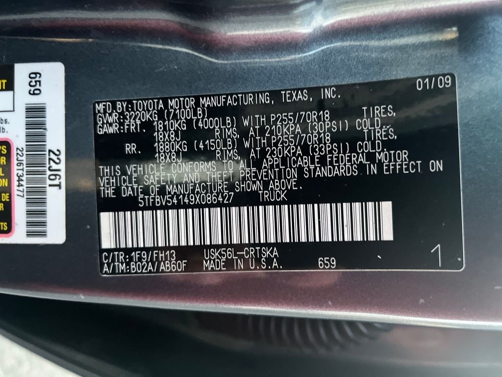 2009 Toyota Tundra SR5