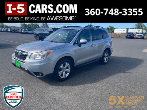 2015 Subaru Forester 2.5i Limited