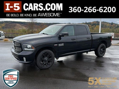 2016 RAM 1500 Sport Crew Cab LWB 4WD
