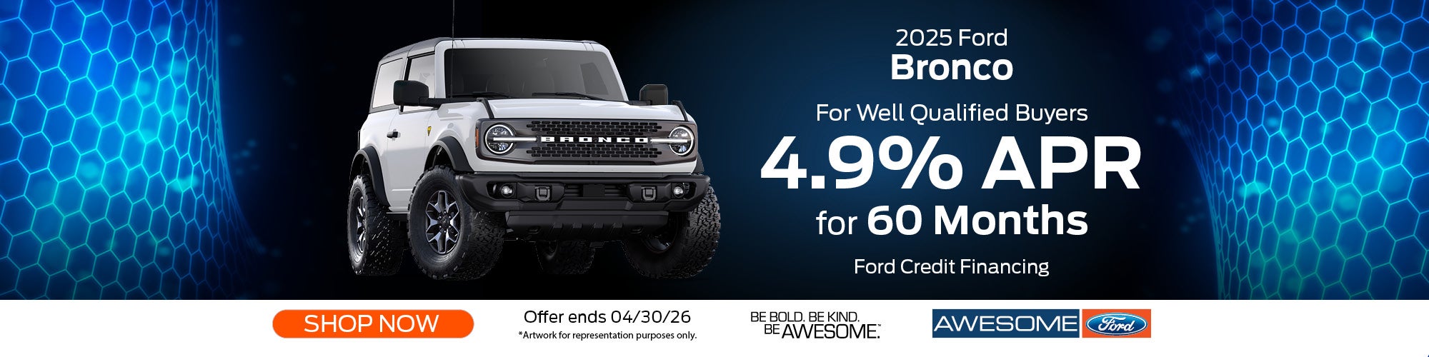 Bronco April APR Offer Washington State