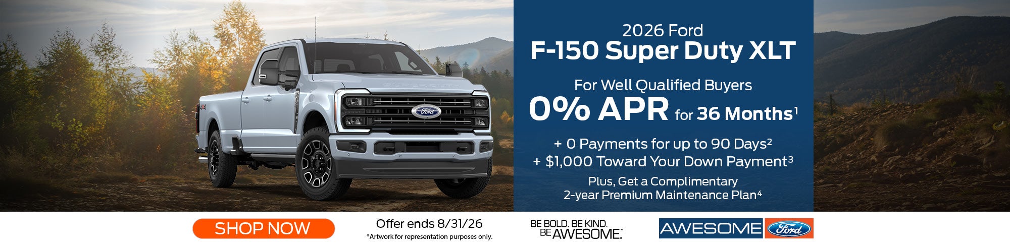 Ford July 2026 Super Duty Incentives Washington State