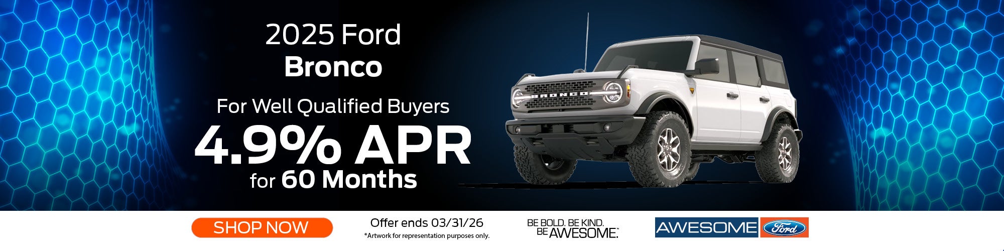 2025 bronco march 2026 incentives