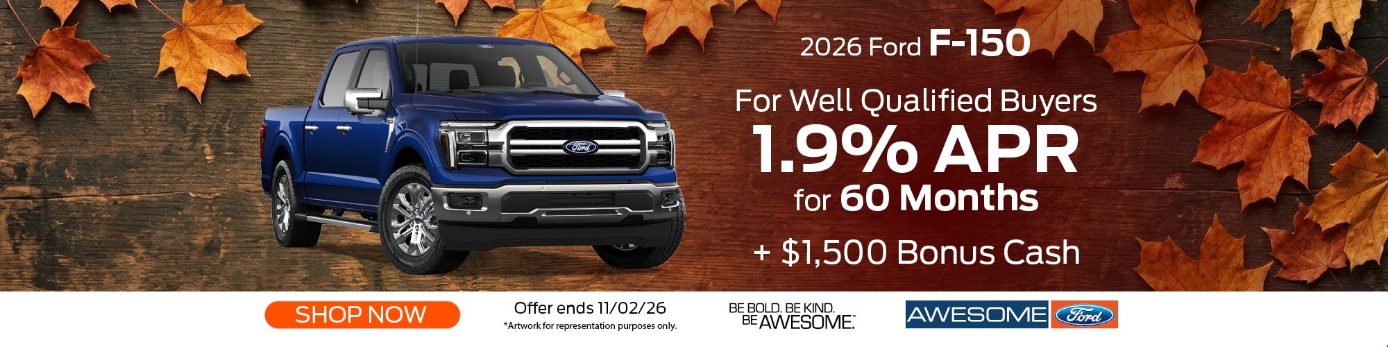 Ford F-150 October 2026 Incentives